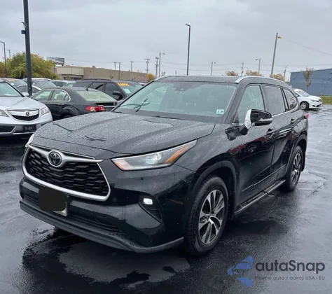 2021 Toyota Highlander Xle from USA, damaged, VIN 5TDGZRBH7MS524714